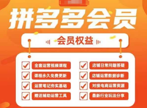 2025拼多多运营实战课,40节全流程教学,覆盖拼多多运营全链路-笑笑轻创
